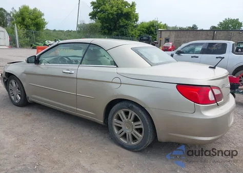 2008 Chrysler Sebring Limited из США, поврежденный, VIN 1C3LC65M08N302829